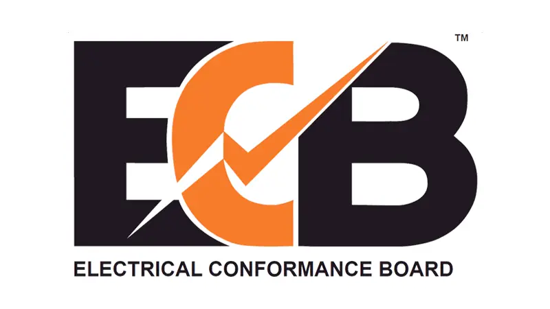 Registered with the Electrical Contractors Board (ECB)